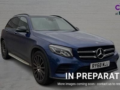 Used Mercedes GLC250 AMG Line Premium 204 HP (150 kW) 2019 Blue