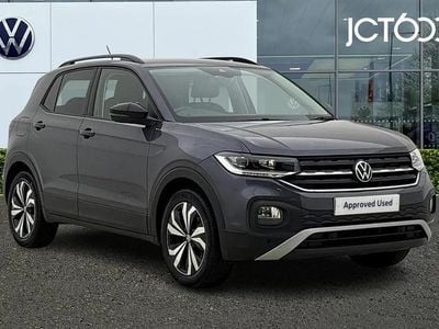 Grey Used 2022 VW T-Cross Black Edition SUV | £16,988 (Fair price)