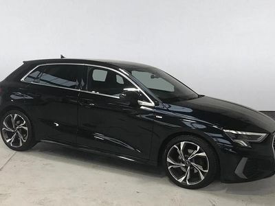 Used Audi A3 S-Line 110 HP (80 kW) 2023 Black Sedan