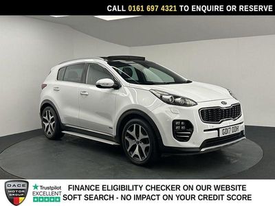 Used Kia Sportage GT-Line S 174 HP (127 kW) 2017 White SUV
