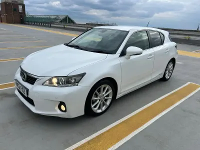 Used Lexus CT200h 2012 White Hatchback