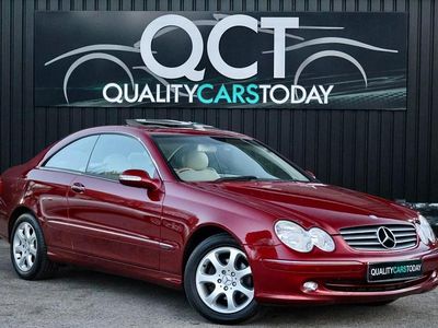 Red Used 2004 Mercedes CLK200 Elegance Coupe | £4,995 (Expensive)