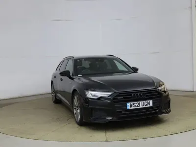 Used Audi A6 Black Edition 340 HP (250 kW) 2021 Black Estate