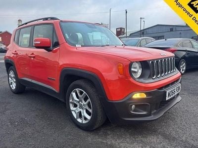 Orange Used 2016 Jeep Renegade Longitude SUV | £5,495 (Fair price)