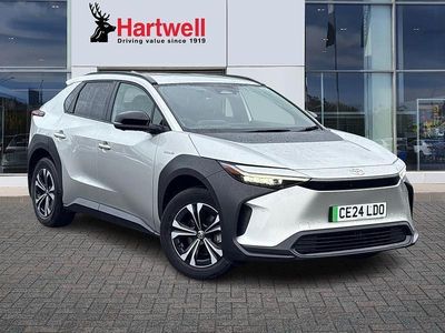 Silver Used 2024 Toyota bZ4X SUV | £23,699 (Fair price)