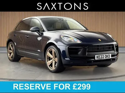 Used Porsche Macan 440 HP (323 kW) 2022 Night blue SUV