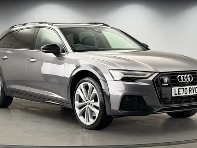 Used Audi A6 Allroad Comfort 340 HP (250 kW) 2020 Typhoon gray metallic/typhoon gray metallic Estate
