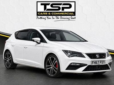 Begagnad Seat Leon FR 150 HK (110 kW) 2018 Vit Halvkombi