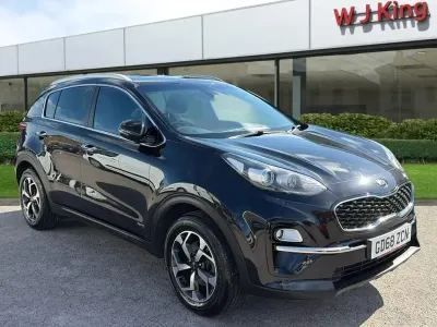 Used Kia Sportage 174 HP (127 kW) 2018 Black SUV