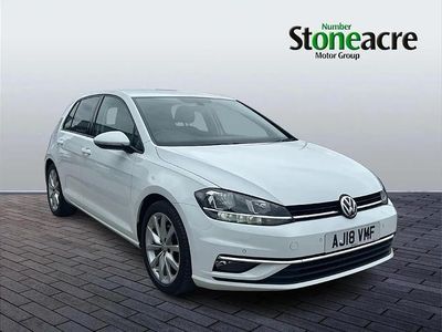 Used VW Golf VII GT 150 HP (110 kW) 2018 White Hatchback