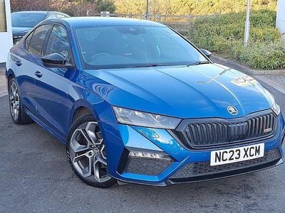 Used Skoda Octavia vRS 196 HP (144 kW) 2023 Race blue metallic Hatchback
