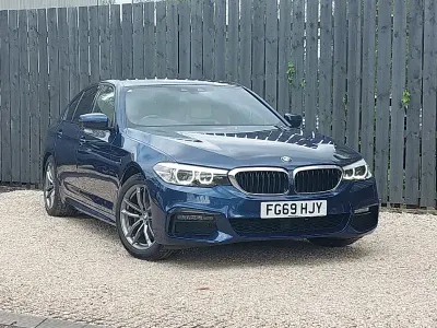 Begagnad BMW 520 M Sport 190 HK (139 kW) 2019 Blå Sedan