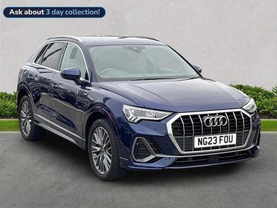 Used Audi Q3 S-Line 147 HP (108 kW) 2023 Blue SUV