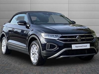 New VW T-Roc Cabriolet Style 150 HP (110 kW) 2025 Black Cabriolet