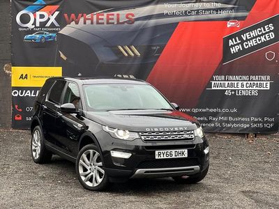 Used Land Rover Discovery Sport HSE Luxury 180 HP (132 kW) 2017 Black SUV
