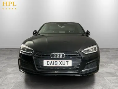 Used Audi A5 Black Edition 190 HP (139 kW) 2019 Black Coupe