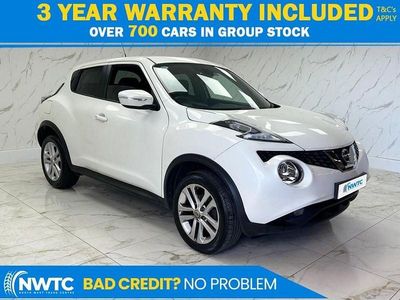 Used Nissan Juke N-Connecta 115 HP (84 kW) 2017 White SUV