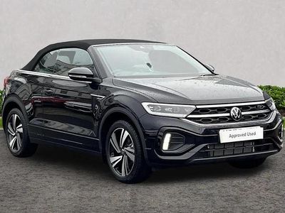 Used VW T-Roc Cabriolet R-line 150 HP (110 kW) 2025 Black Cabriolet