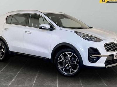 White Used 2021 Kia Sportage GT-Line SUV | £13,995 (Fair price)