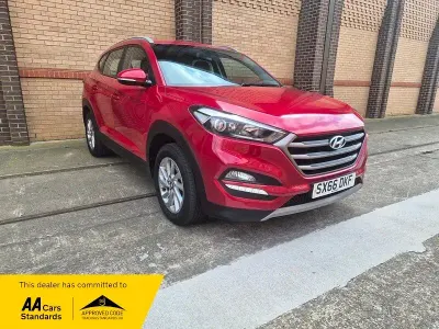 Used Hyundai Tucson SE 116 HP (85 kW) 2017 Red SUV