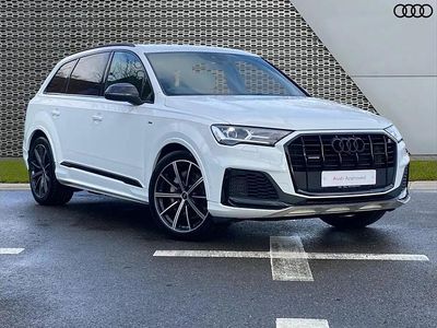 Used Audi Q7 Black Edition 334 HP (245 kW) 2022 White SUV
