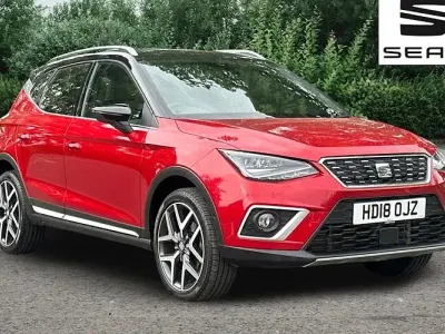 Używany Seat Arona XCELLENCE Lux 116 KM (85 kW) 2018 Czerwony SUV