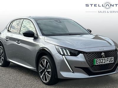used Peugeot e-208 50KWH GT PREMIUM AUTO 5DR (7KW CHARGER) ELECTRIC FROM 2023 FROM CHELMSFORD (CM1 2UP) | SPOTICAR