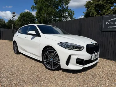 Used BMW 118 M Sport 136 HP (100 kW) 2022 White Hatchback