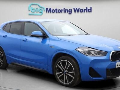 Begagnad BMW X2 M Sport 221 HK (162 kW) 2022 Blå SUV