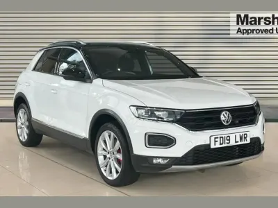 Used VW T-Roc SEL 150 HP (110 kW) 2019 White SUV