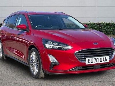 Used Ford Focus Titanium X 125 HP (91 kW) 2020 Red Estate
