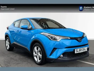 Used Toyota C-HR 122 HP (89 kW) 2018 Blue SUV