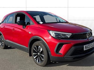 Used Vauxhall Crossland Design Edition 83 HP (61 kW) 2022 Red SUV