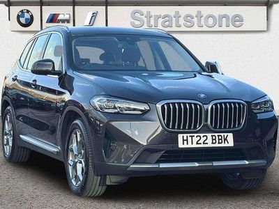 Grey Used 2022 BMW X3 xLine SUV | £29,899 (Good price)