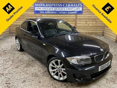 Used BMW 120 Coupé Exclusive 170 HP (125 kW) 2013 Black Coupe