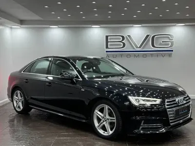 Used Audi A4 S-Line 190 HP (139 kW) 2016 Black Sedan
