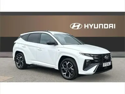 Używany Hyundai Tucson N Line 252 KM (185 kW) 2025 Biały SUV