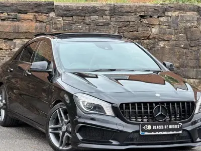 Used Mercedes CLA45 AMG AMG 360 HP (264 kW) 2014 Black Coupe