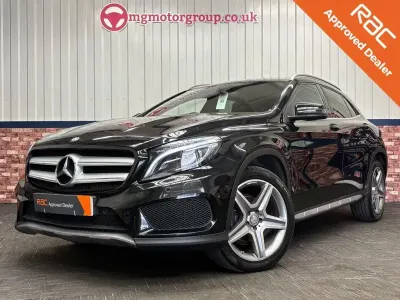 Used Mercedes GLA200 AMG line 136 HP (100 kW) 2016 Black SUV