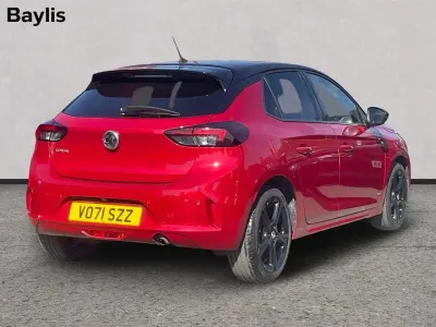 Used Vauxhall Corsa 74 HP (54 kW) 2021 Red Hatchback