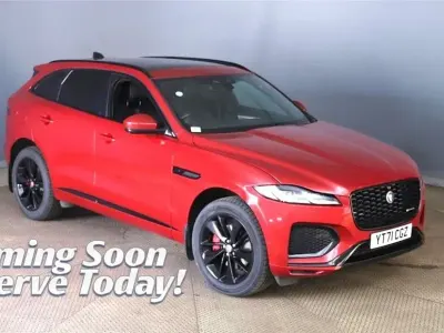 Used Jaguar F-Pace R-Dynamic 204 HP (150 kW) 2021 Red SUV