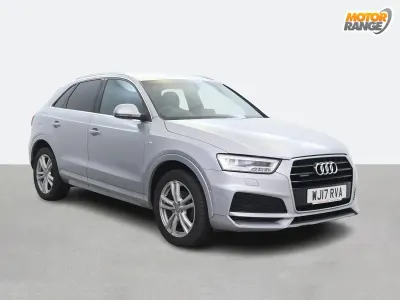 Used Audi Q3 S-Line 184 HP (135 kW) 2017 Silver SUV