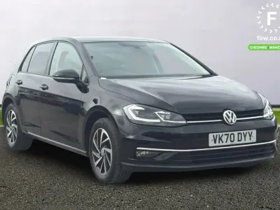 Used VW Golf VII Edition 150 HP (110 kW) 2020 Black Hatchback