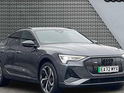 Used 2022 Audi e-tron Sportback Black Edition SUV | £30,000 (Fair price)