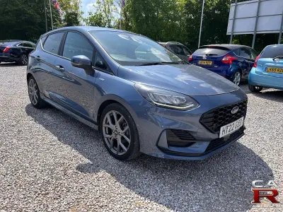 Used Ford Fiesta ST-Line 100 HP (73 kW) 2022 Blue Hatchback