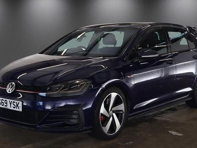 Used VW Golf VII GTI 245 HP (180 kW) 2019 Blue Hatchback