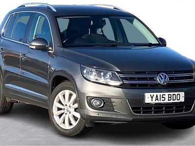 Indium grey Used 2015 VW Tiguan Match SUV | £8,375 (Fair price)