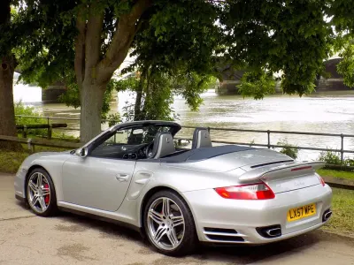 Used Porsche 911 480 HP (353 kW) 2007 Silver Cabriolet