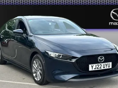 Used Mazda 3 122 HP (89 kW) 2022 Blue Hatchback