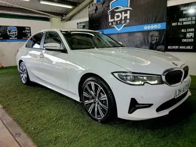 Used BMW 330e 2021 White Sedan